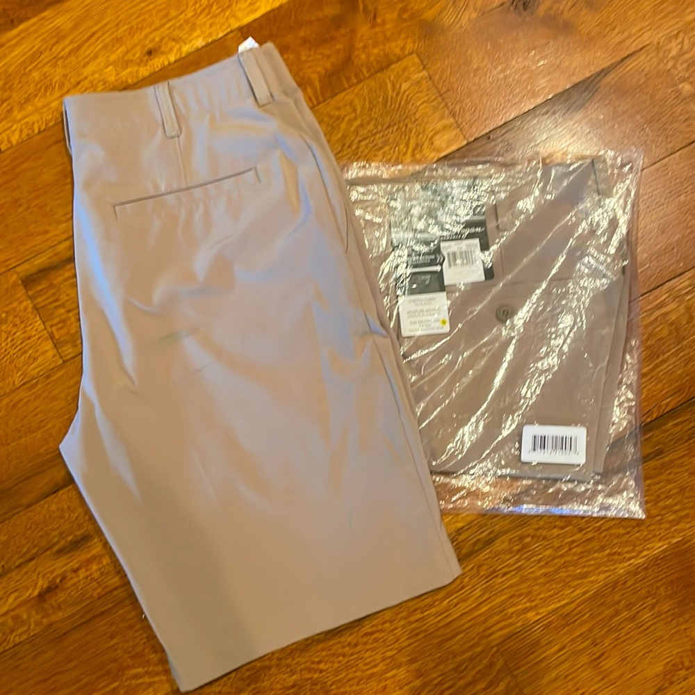 Only one pair left -golf shorts.  28 waist=SOLD; 30”waist still available